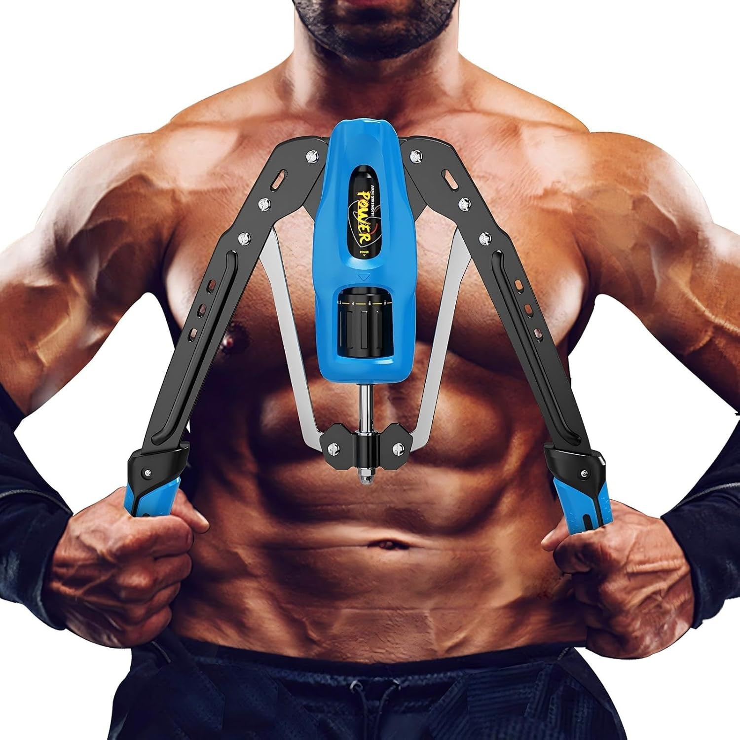 Twister Arm Exerciser - Adjustable 22-440Lbs Hydraulic Power Twister, Home Chest Expander for Arm Exercise and Shoulder Muscle Training Fitness Equipment